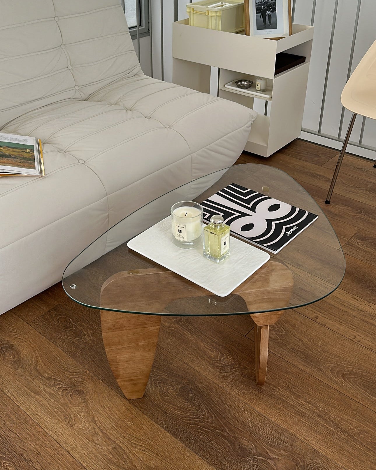 SMALL ADRIAN COFFEE TABLE - NATURAL WOOD