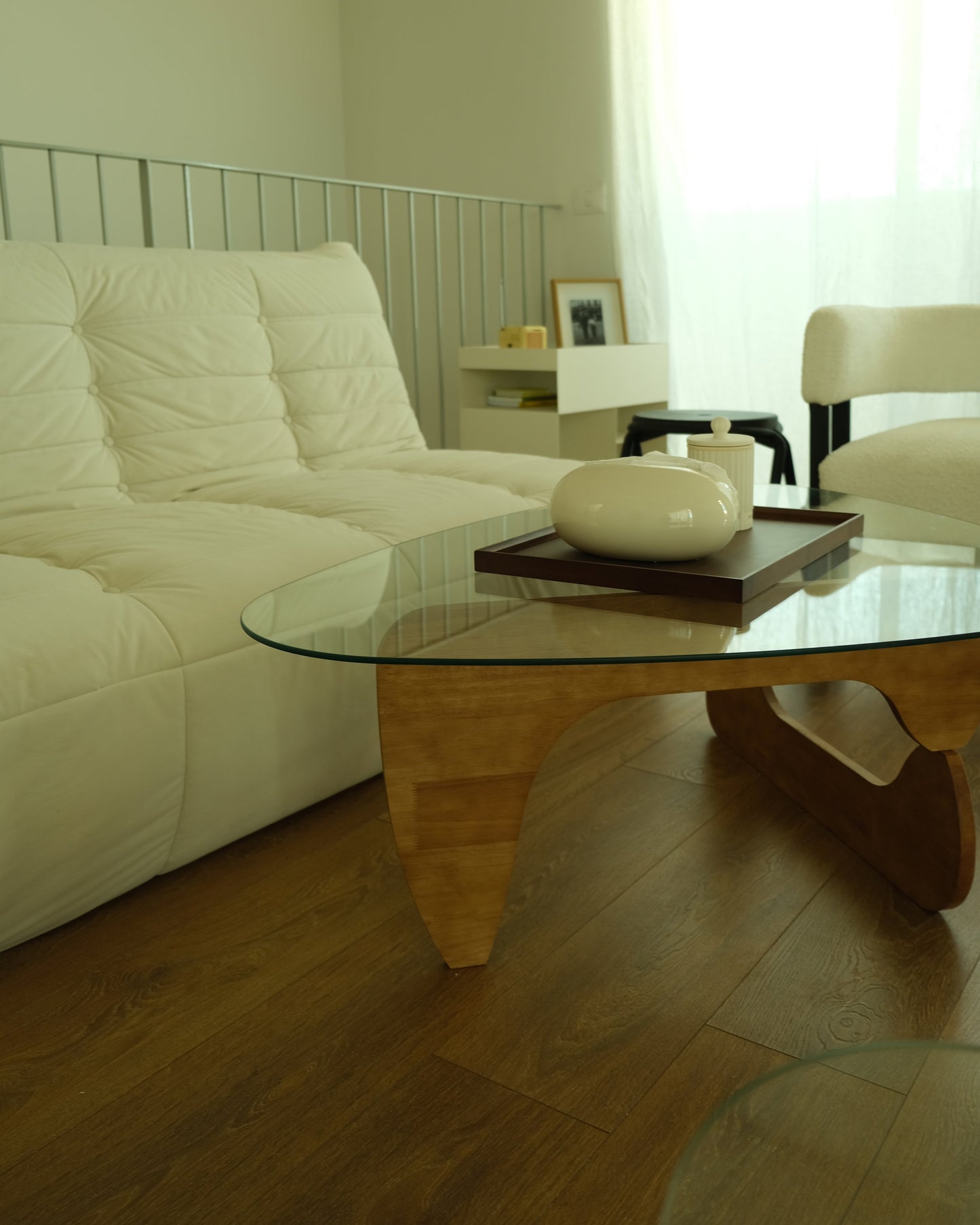 SMALL ADRIAN COFFEE TABLE - NATURAL WOOD
