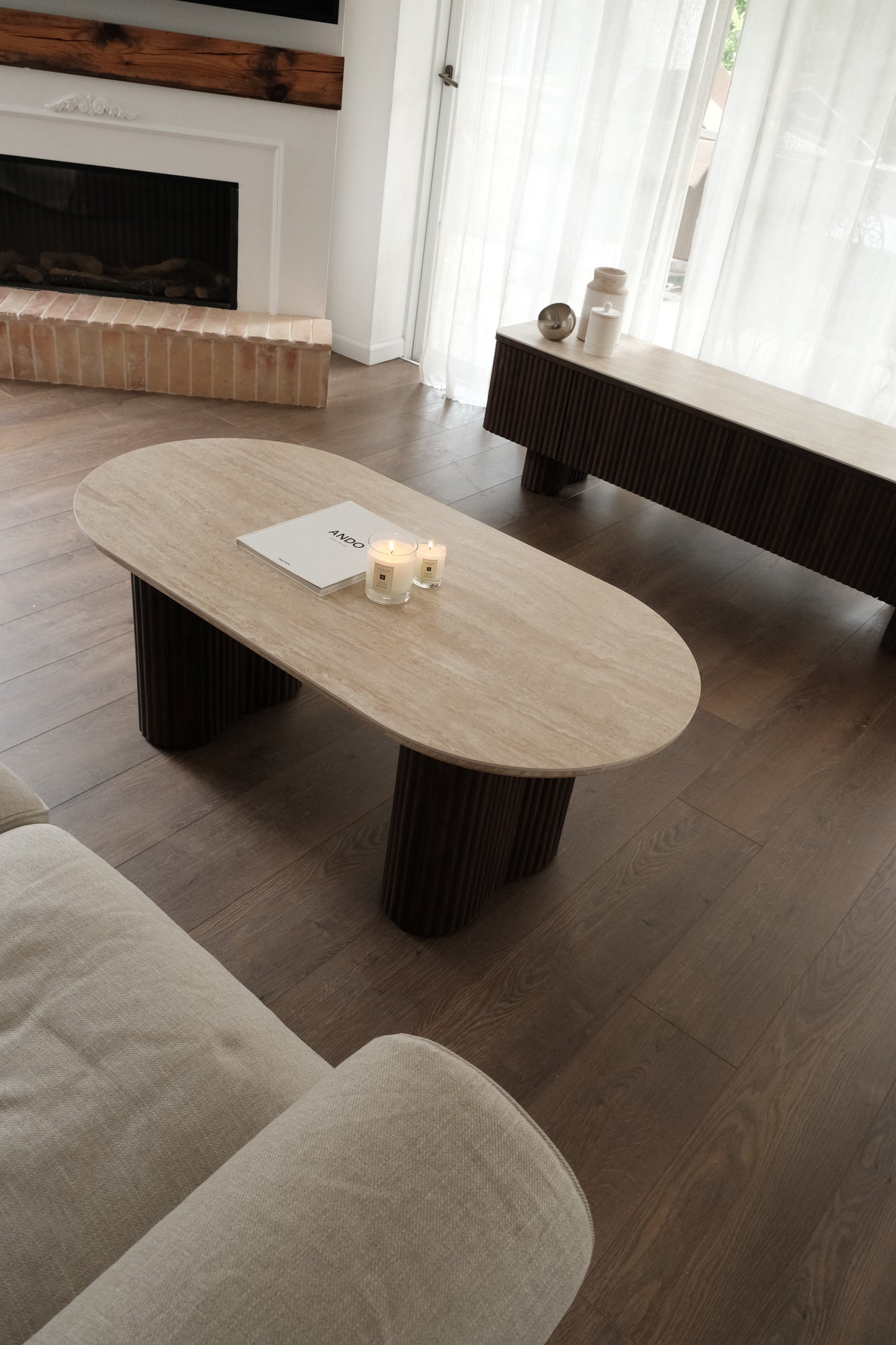 Kate - Walnut coffee table