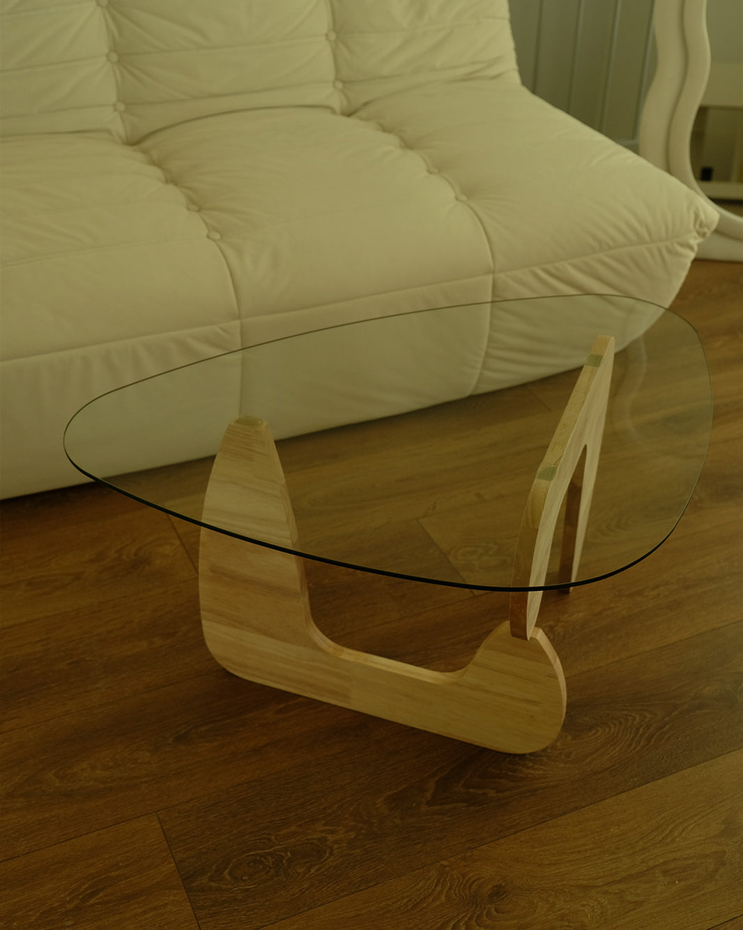 SMALL ADRIAN COFFEE TABLE - LIGHT WOOD