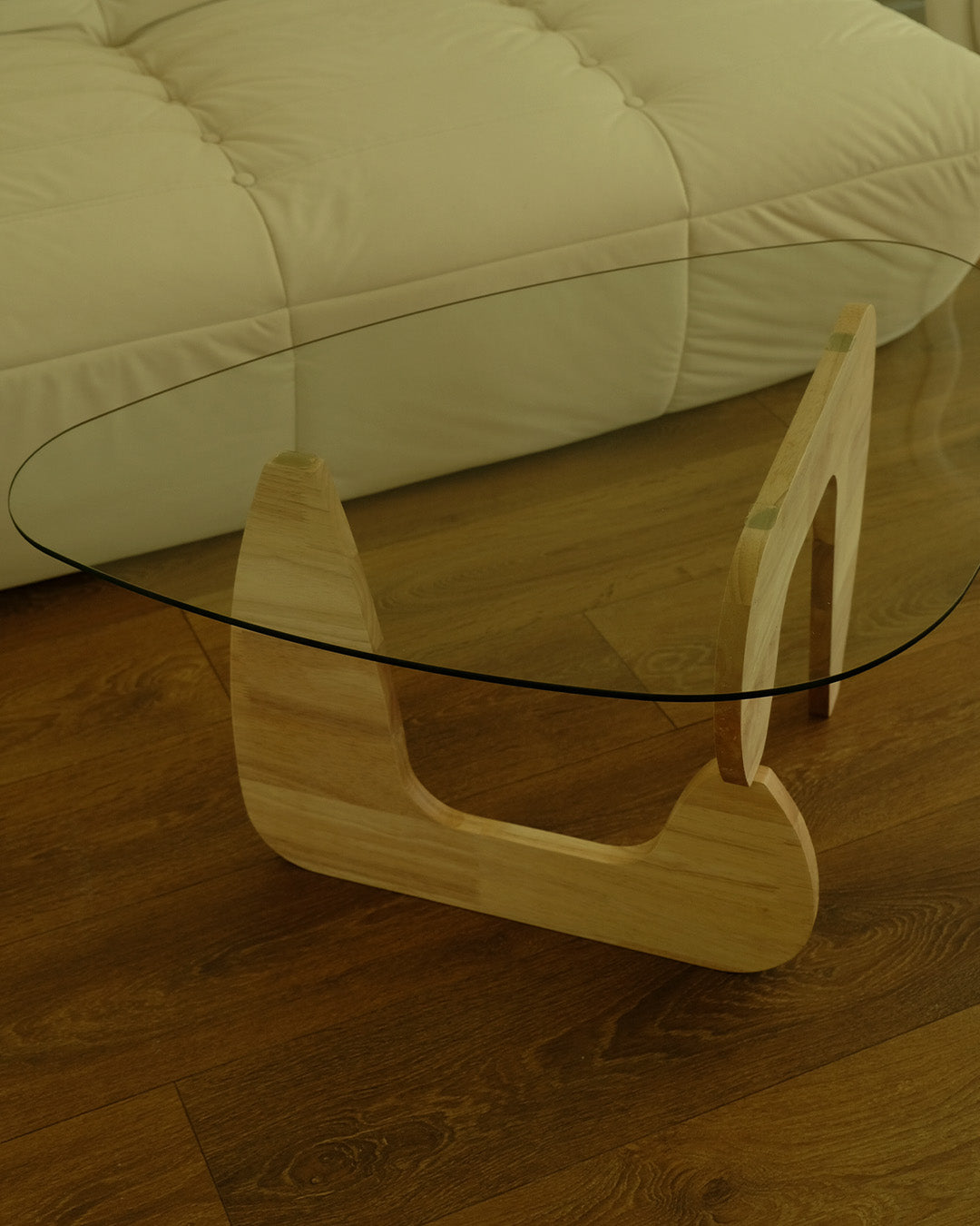 SMALL ADRIAN COFFEE TABLE - LIGHT WOOD