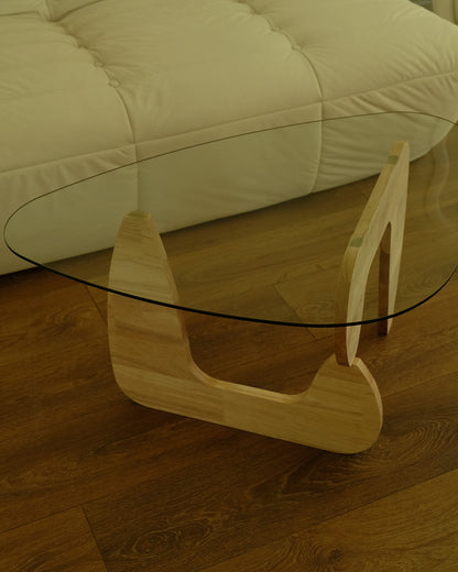 SMALL ADRIAN COFFEE TABLE - LIGHT WOOD