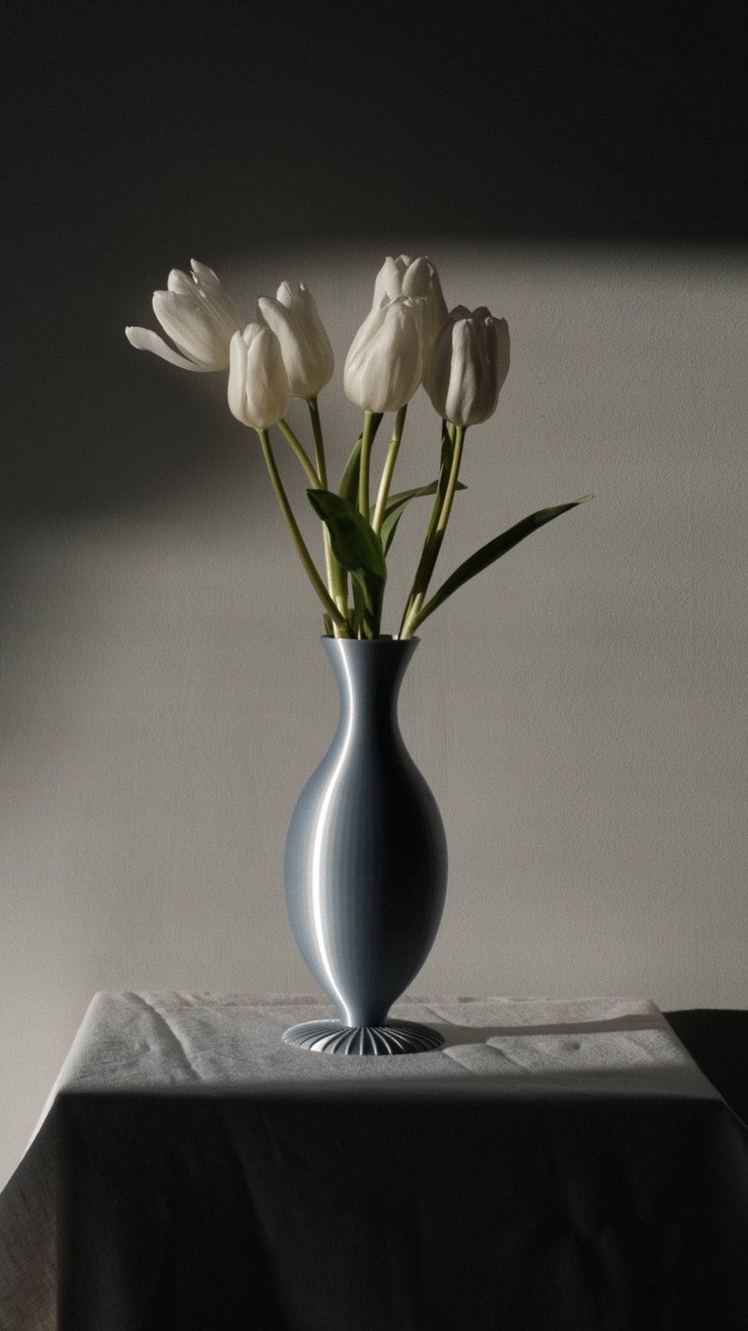 STUDIO365 VASE- SILVER