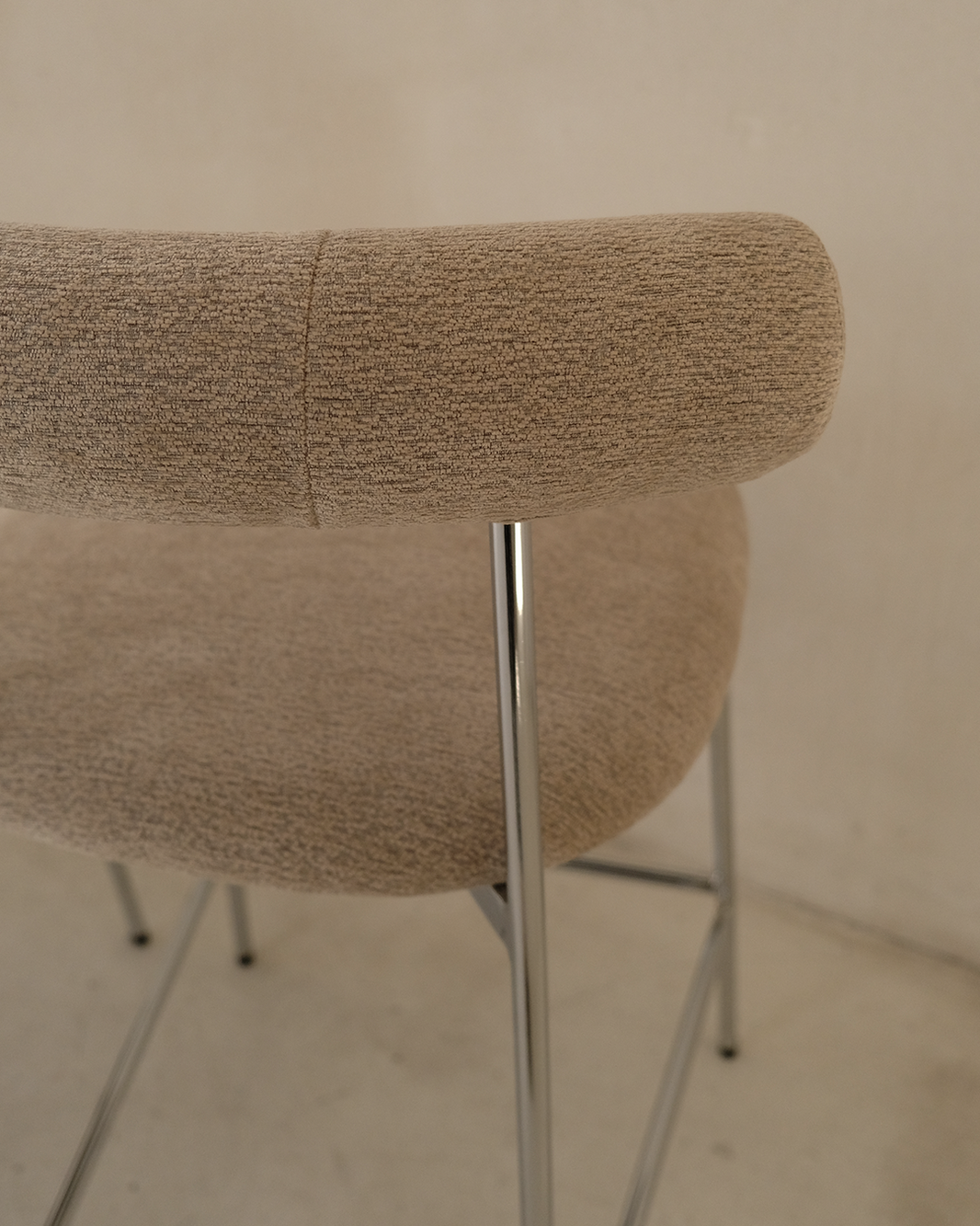 Elio Beige - BAR CHAIR