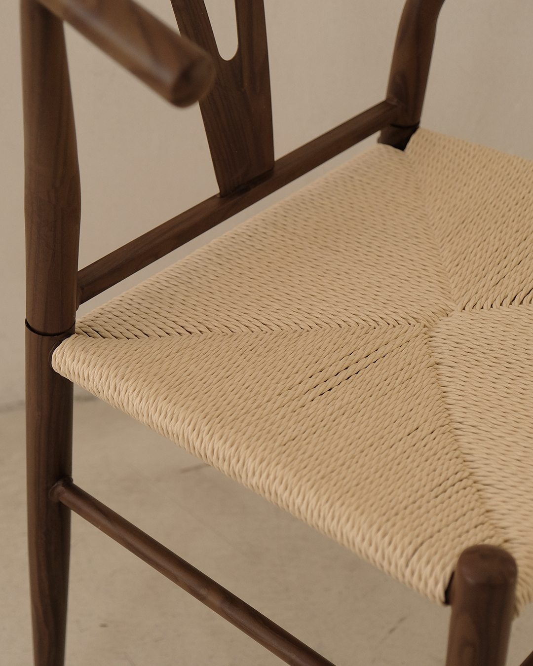 CLEO WALNUT - BAR CHAIR