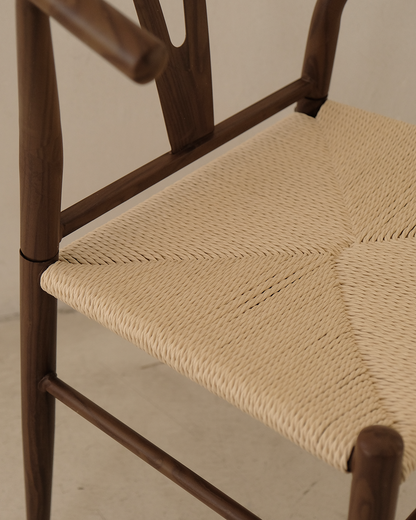 CLEO WALNUT - BAR CHAIR