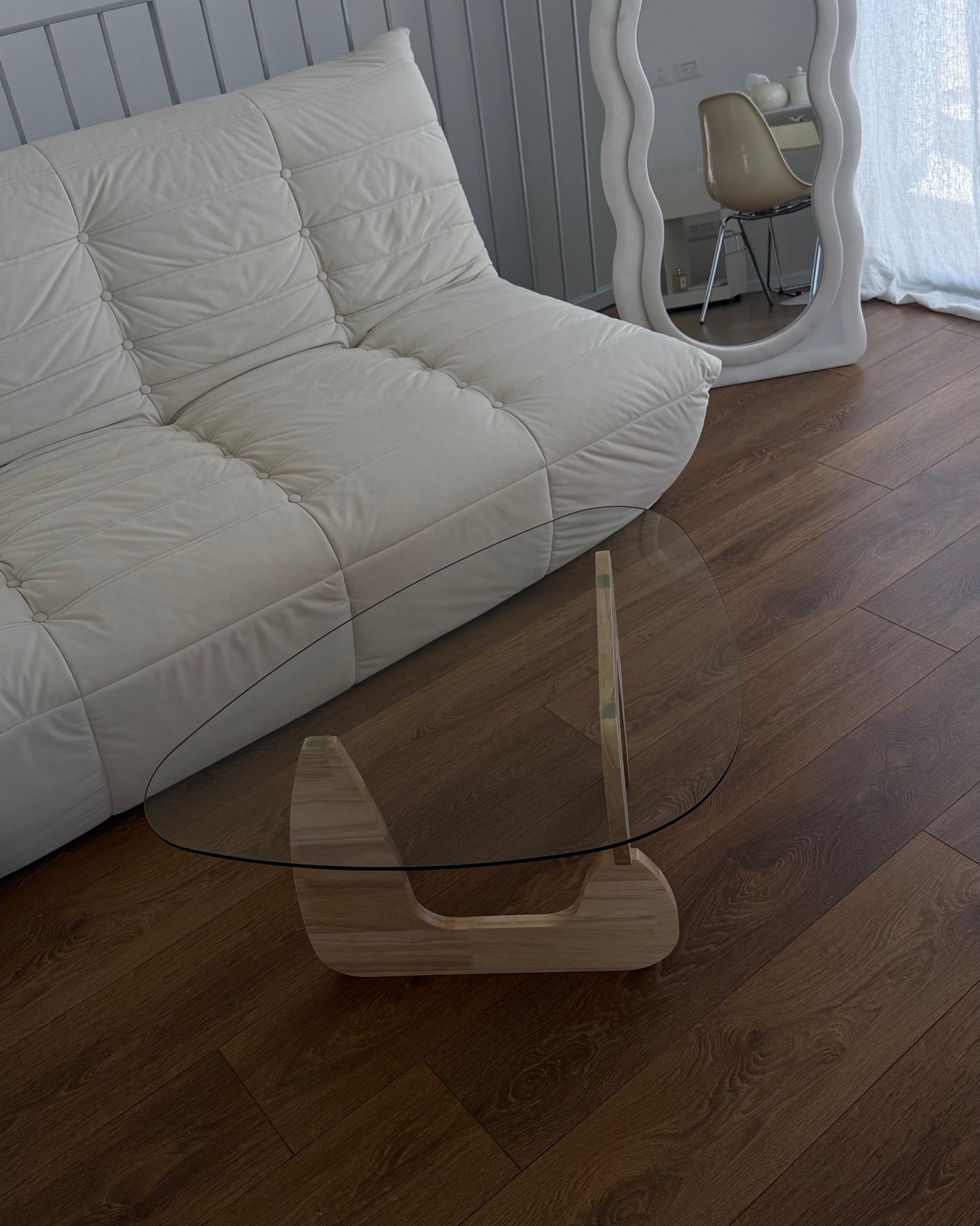 SMALL ADRIAN COFFEE TABLE - LIGHT WOOD