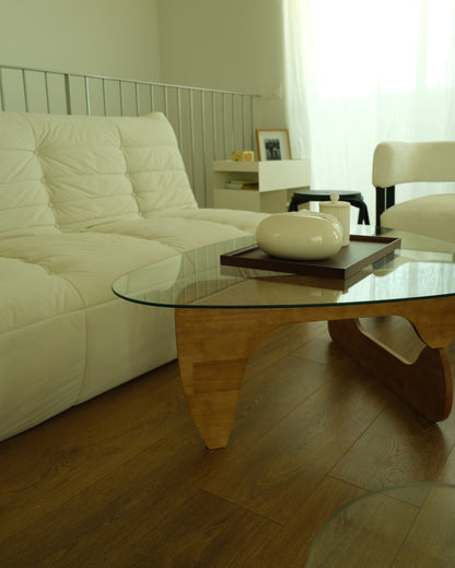 SMALL ADRIAN COFFEE TABLE - NATURAL WOOD