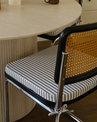 Lison's Pillow - Blue Stripes