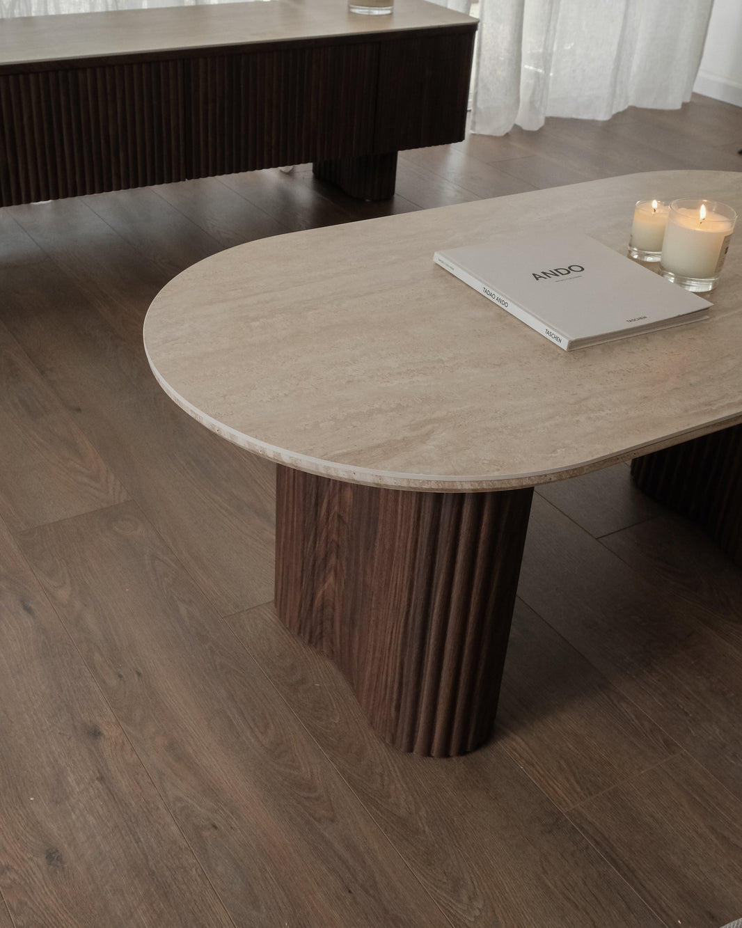 Kate - Walnut coffee table