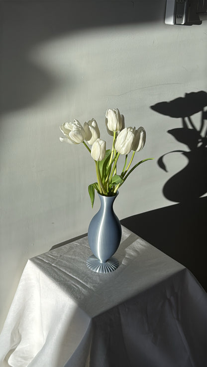 STUDIO365 VASE- SILVER